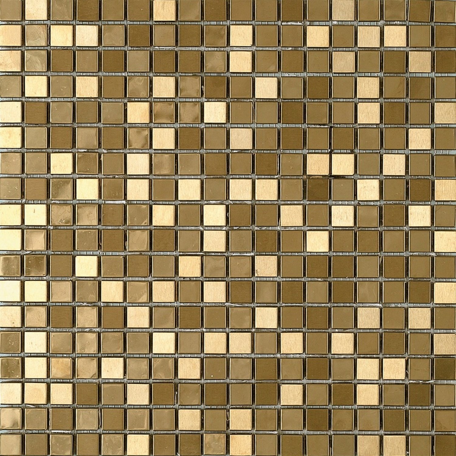 Mozaiek Tegels Dune Metalic Gold 30.1x30.1 cm Goud Dune