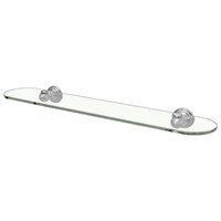 Planchet Haceka Allure Glas 60 cm Geborsteld RVS Look