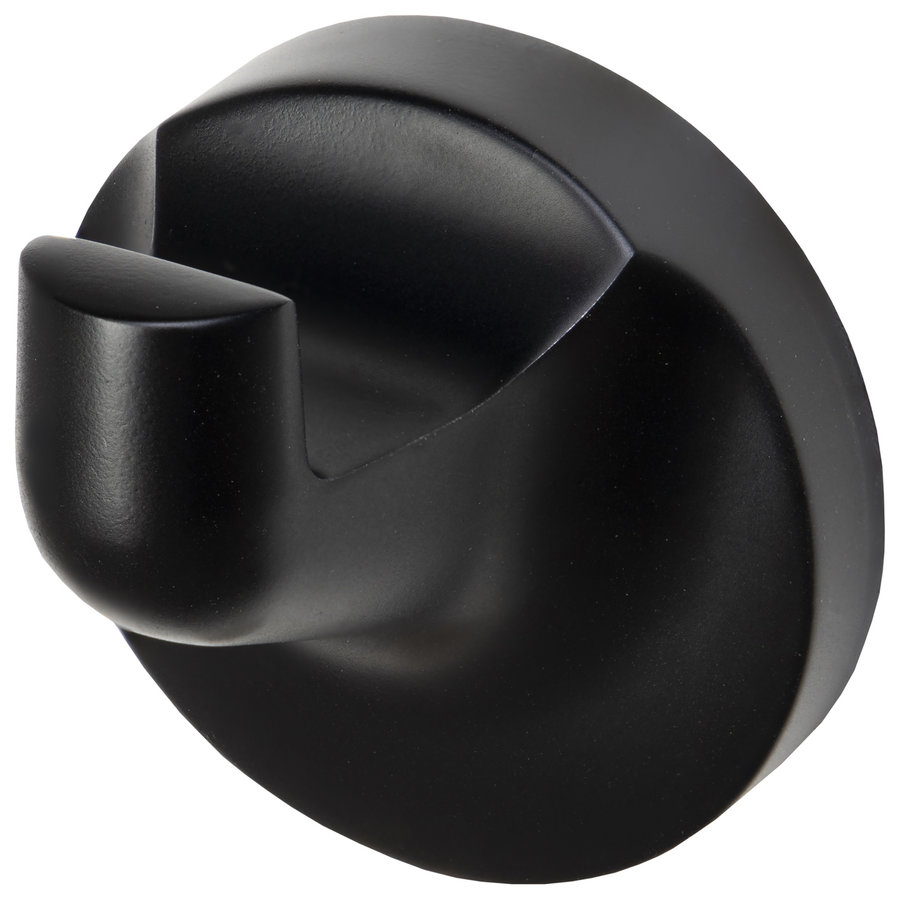 Handdoekhaak Haceka Aspen Enkel Mat Zwart