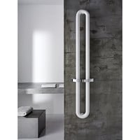 Designradiator Instamat Tubone-V 200x21x14cm Incl. Aansluitset Wit