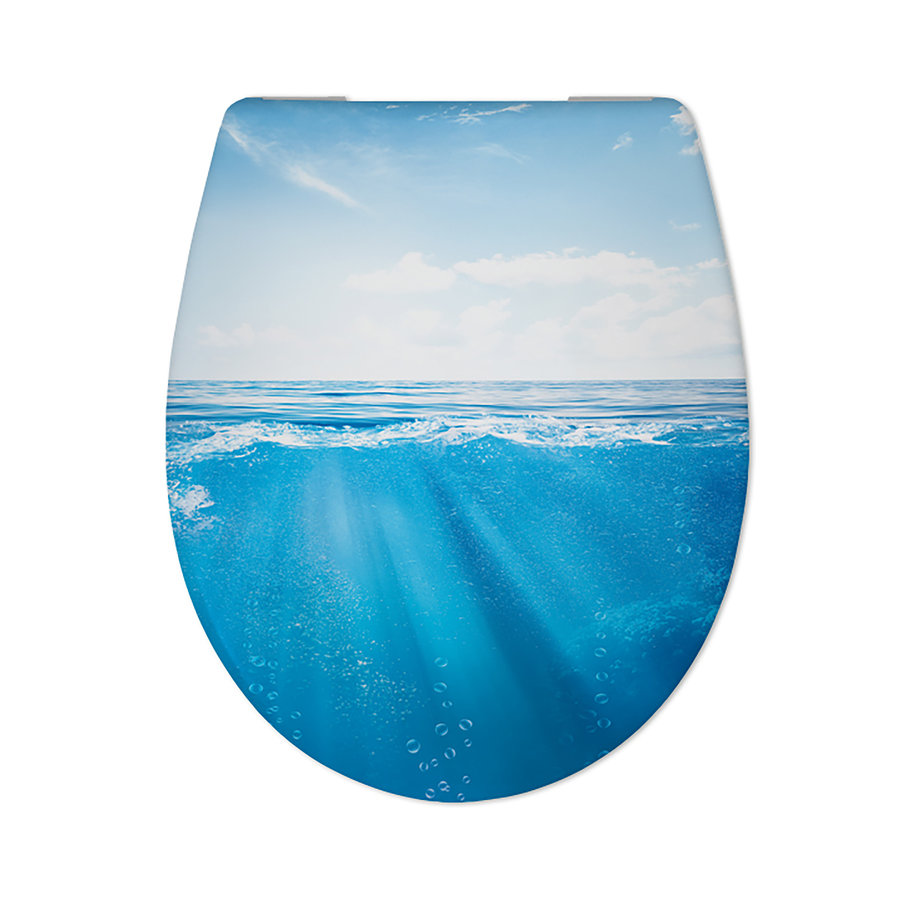 Toiletzitting Cedo Deep Sea Softclose Blauw