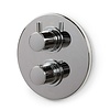 Bongio Inbouw Douchekraan Bongio Squadra Thermostatisch met 2-Weg Mechanisch Omstel Chroom