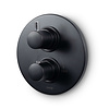 Bongio Inbouw Douchekraan Bongio Squadra Thermostatisch met 2-Weg Mechanisch Omstel Mat Zwart
