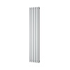 Plieger Designradiator Plieger Trento 814 Watt Middenaansluiting 180x35 cm Wit Structuur