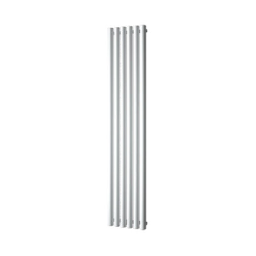 Designradiator Plieger Trento 814 Watt Middenaansluiting 180x35 cm Zwart 