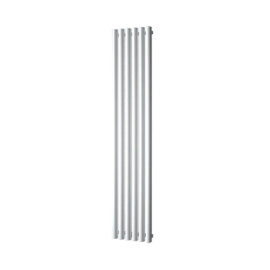 Designradiator Plieger Trento 814 Watt Middenaansluiting 180x35 cm Donkergrijs Structuur