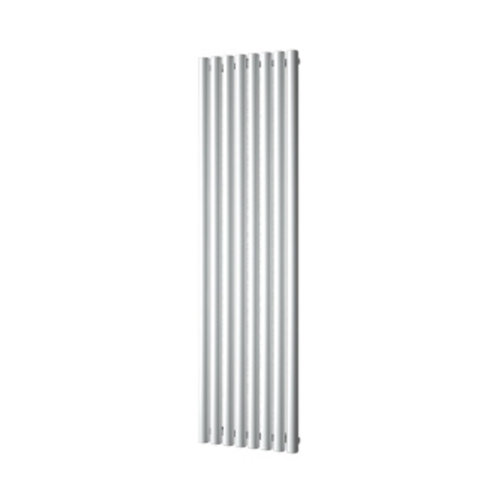 Designradiator Plieger Trento 1086 Watt Middenaansluiting 180x47 cm Zilver Metallic 