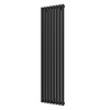 Plieger Designradiator Plieger Trento 1086 Watt Middenaansluiting 180x47 cm Black Graphite