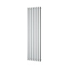 Plieger Designradiator Plieger Trento 1086 Watt Middenaansluiting 180x47 cm Zwart