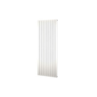 Designradiator Plieger Cavallino Retto Enkel 1506 Watt Middenaansluiting 180x75,4 cm Mat Zwart