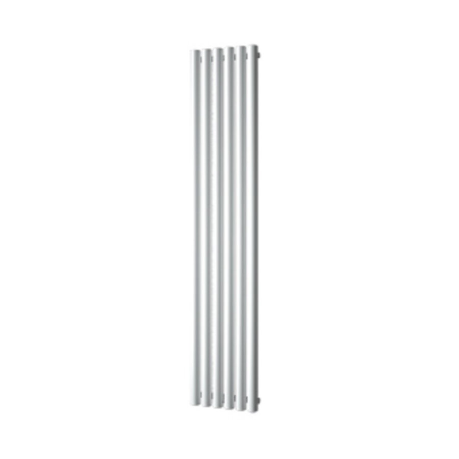 Designradiator Plieger Trento 814 Watt Middenaansluiting 180x35 cm Mat Zwart