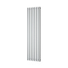 Plieger Designradiator Plieger Trento 1086 Watt Middenaansluiting 180x47 cm Mat Zwart