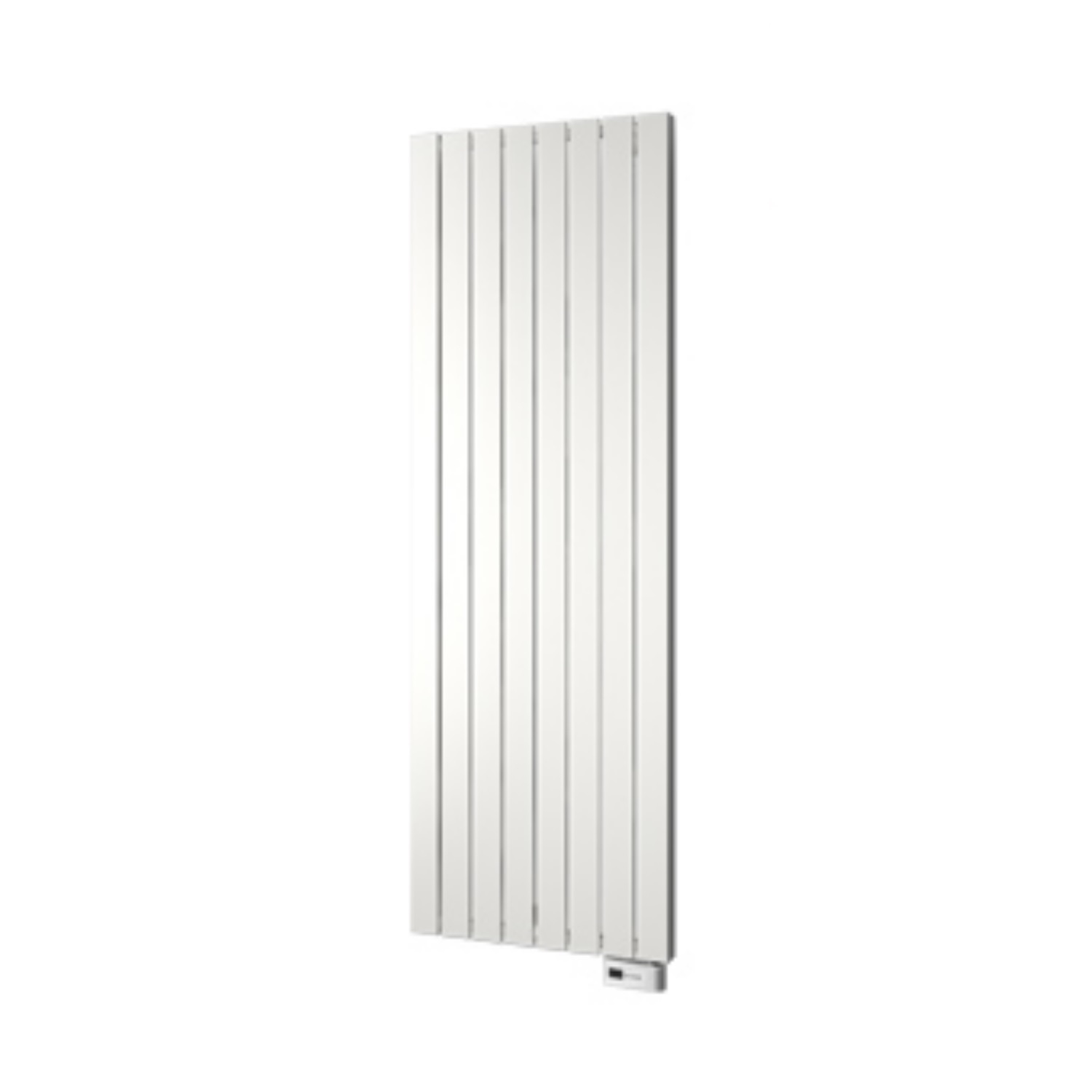 Plieger Designradiator Cavallino Retto Elektrisch 1200 Watt 180x60,2 cm Mat Zwart