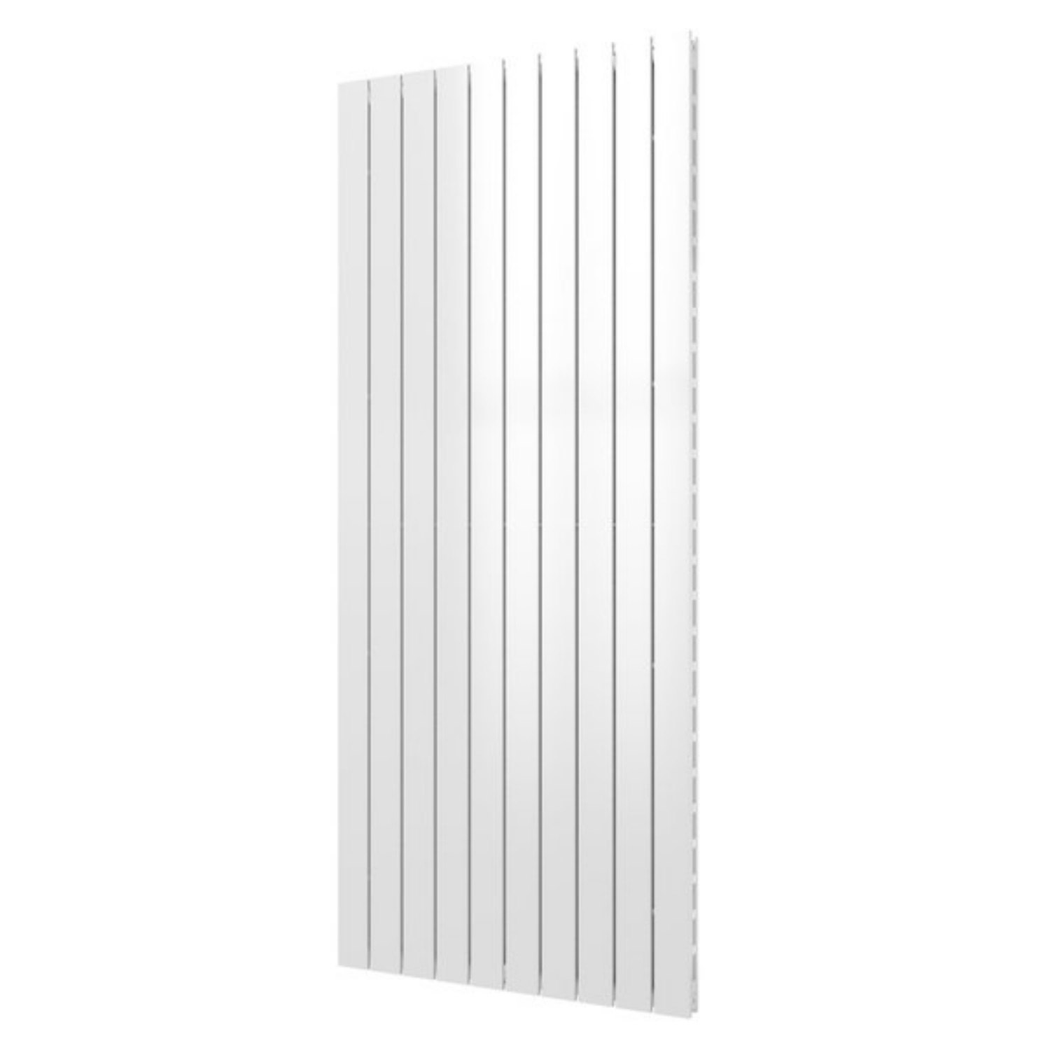 Plieger Designradiator Cavallino Retto Dubbel 1936 Watt Middenaansluiting 180x75,4 cm Mat Wit