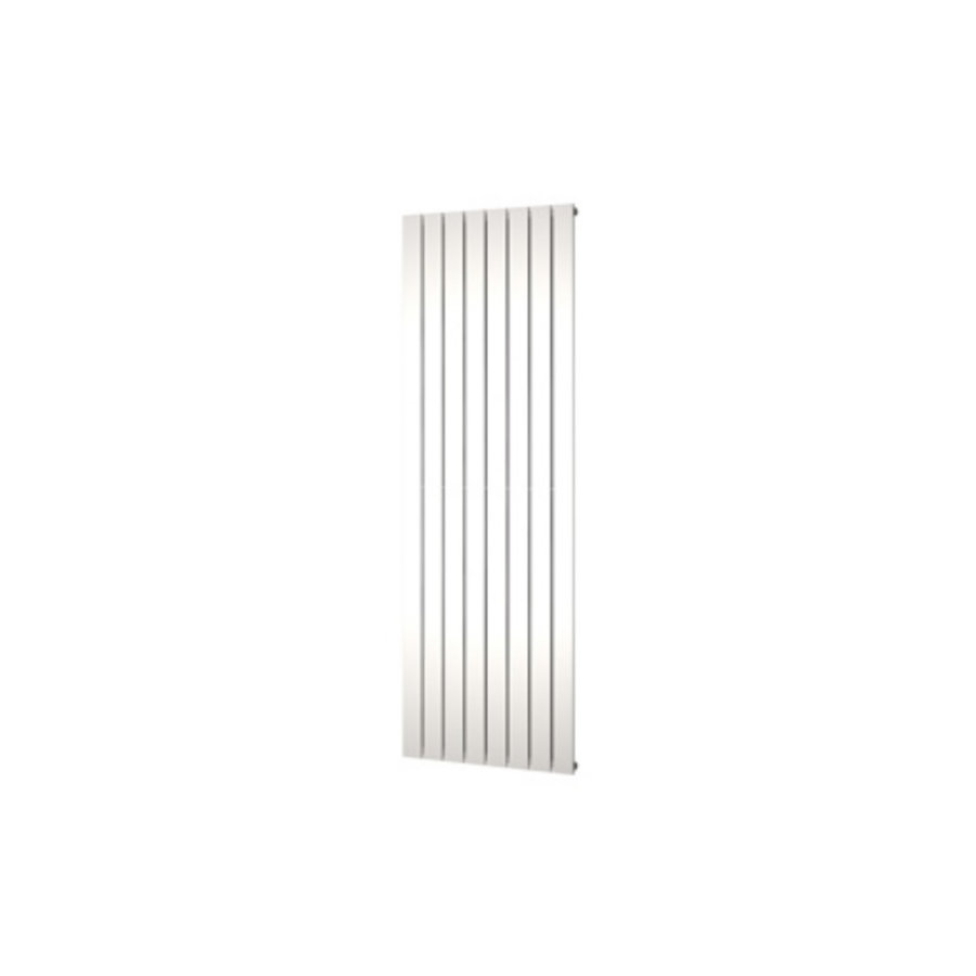 Designradiator Plieger Cavallino Retto Enkel 1332 Watt Middenaansluiting 200x60,2 cm Antraciet Metallic