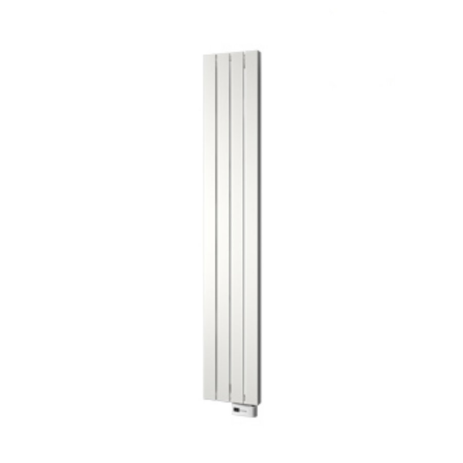 Designradiator Plieger Cavallino Retto Elektrisch 800 Watt 180x29,8 cm Zwart