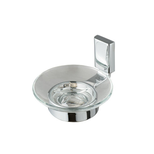 Zeephouder Geesa AIM Rond Glas Chroom 