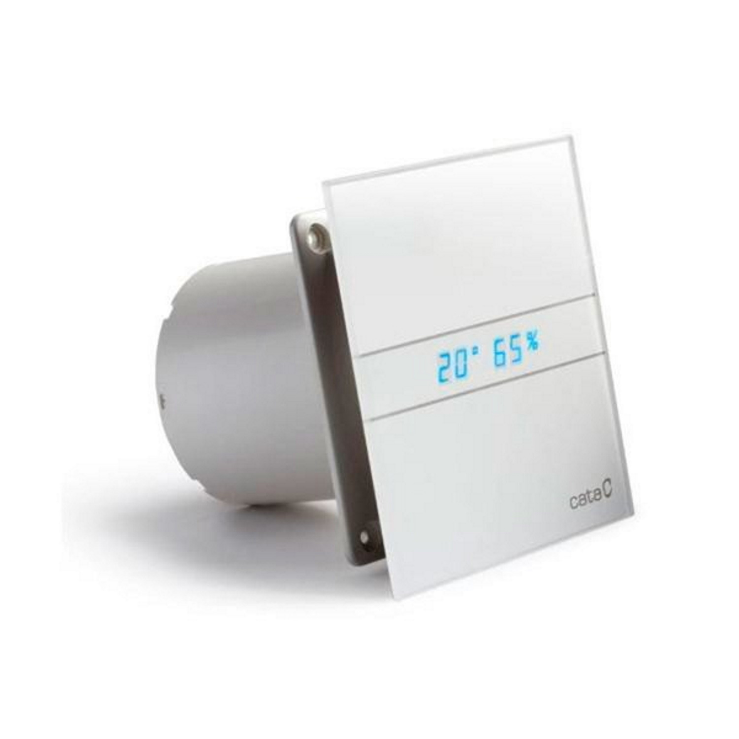 Badkamer Ventilator Cata E-150 GTH LED Axial Timer En Vochtsensor 150 mm 10W-19W Wit Cata