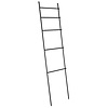 Sapho Handdoekhouder Ladder Sapho Debut 186 cm Zwart Mat