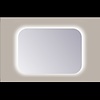 Sanicare Spiegel Rechthoek Sanicare Q-Mirrors Afgeronde Hoeken 60x80 cm PP Geslepen LED Cold White Met Sensor
