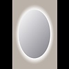 Sanicare Spiegel Ovaal Sanicare Q-Mirrors 100x70 cm PP Geslepen LED Cold White Met Sensor