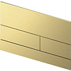 Bedieningsplaat Toilet TECE Square II Geborsteld Goud