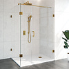 Sanitop Douchecabine Compleet Just Creating 3-Delig 100x140 cm Goud