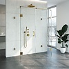 Sanitop Douchecabine Compleet Just Creating Profielloos XL 80x140 cm Goud