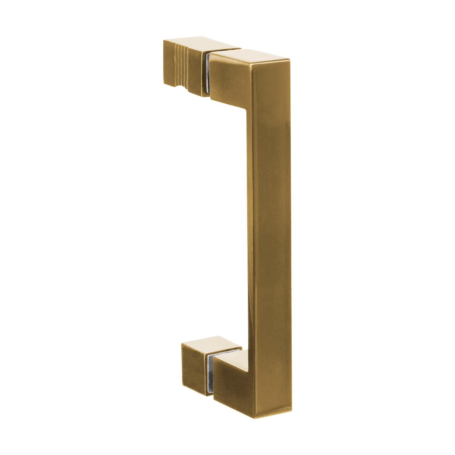 Douchecabine Compleet Just Creating 2-Delig Profielloos 100x90 cm Goud Sanitop