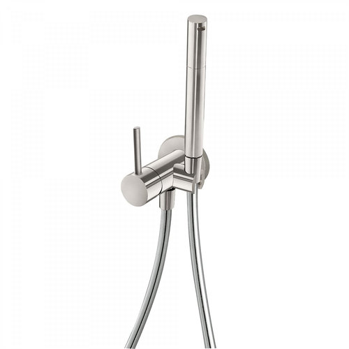 Inbouw Bidetmengkraan Tres Study Exclusive met Doucheslang en Hendel RVS 