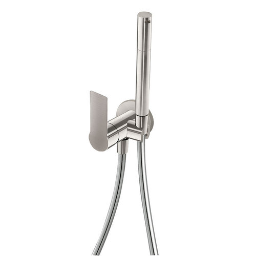 Inbouw Bidetmengkraan Tres Loft Colors 1-Hendel met Handdouche RVS 