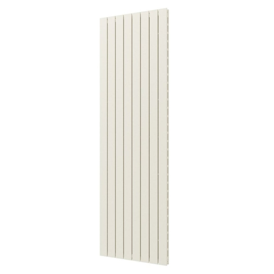 Designradiator Plieger Cavallino Retto Dubbel 1716 Watt Middenaansluiting 200x60,2 cm Wit Structuur