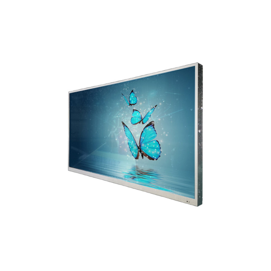 NIET MEER LEVERBAAR LED TV Aquasound Outdoor 55” IP65 Zilver