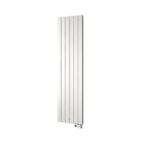 Designradiator Plieger Cavallino Retto Elektrisch 1000 Watt 180x45 cm Wit Structuur