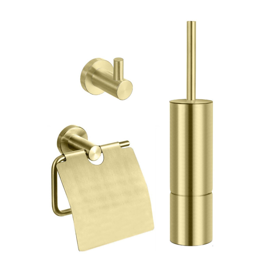 Toiletset Best Design One Pack Nancy Geborsteld Goud