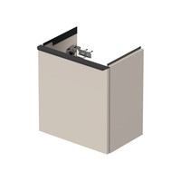 Fonteinkast Duravit D-Neo Wand 410x274x440 mm Links Mat Taupe