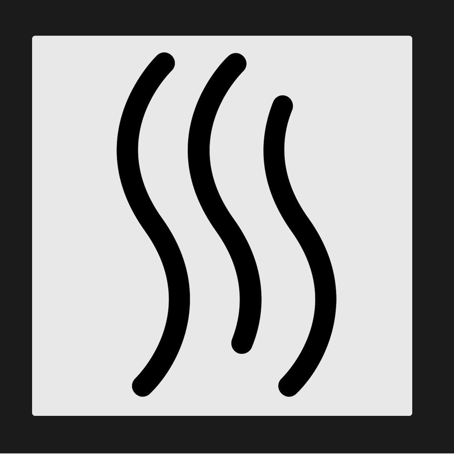 Spiegelverwarming Aquasplash Salt 100 cm