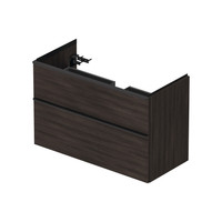 Badmeubel Duravit D-Neo Wand 98.4x45.2x62.5 cm Mat Kastanje (Donker)