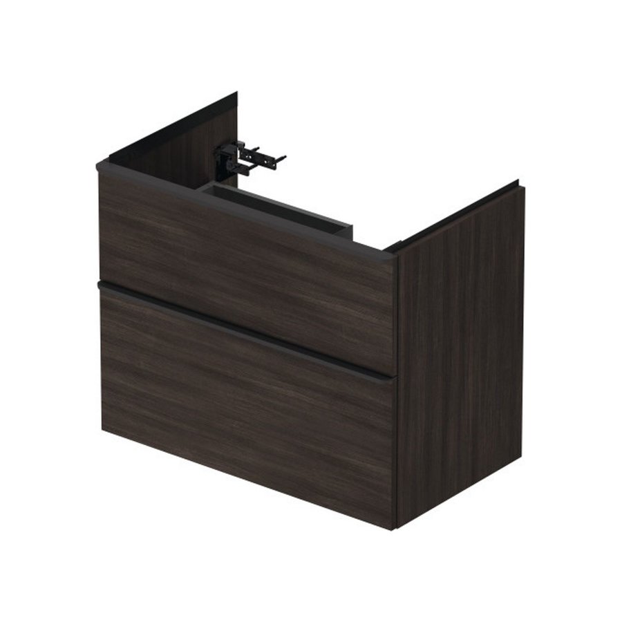 Badmeubel Duravit D-Neo Wand 78.4x45.2x62.5 cm Rechts Mat Kastanje (Donker)