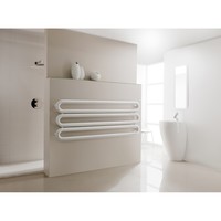 Designradiator Instamat Tubone-H 67x150x14cm Incl. Aansluitset Wit