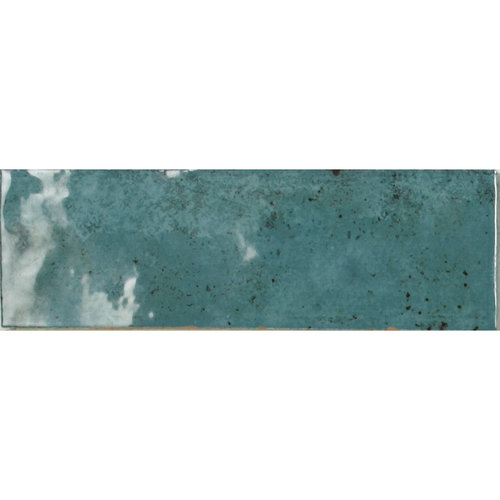 Wandtegel Tennessee Green Keramiek 5,2x16,1 cm (doosinhoud 0,71 m2) PRIJS PER METER 