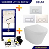 Aqua Splash UP100 Toiletset 02 Vesta Met Delta Drukplaat