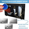 Toiletblokhouder t.b.v. Geberit Up100