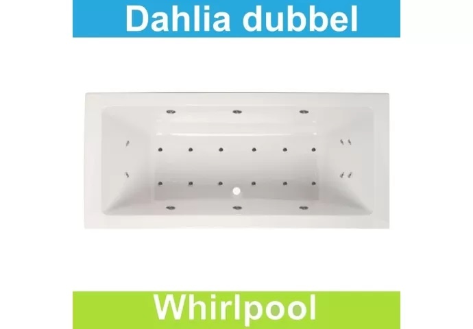 Whirlpool Boss & Wessing Dahlia 170x75 cm Dubbel systeem Boss & Wessing