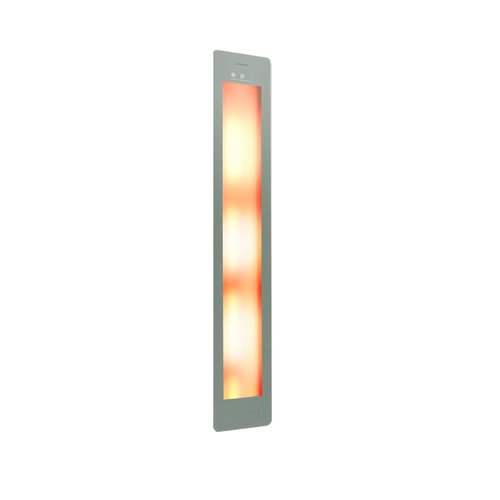 Sunshower Plus L Round Infrarood en UV-licht 185x33 cm Inbouw - Opbouw vlak of hoek Organic Grey 