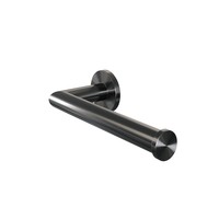 Toiletaccessoire Set Brauer Gunmetal 3-in-1 met PVD coating Geborsteld Gunmetal