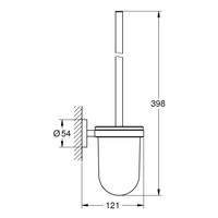 Closetborstelset Grohe Essentials New Warm Sunset Geborsteld