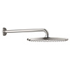 Regendoucheset Grohe Rainshower Cosmopolitan Metal 31 cm met Wandarm Supersteel