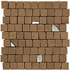 Serenissima Wandtegel Serenissima Studio 50 30x30 cm Terracotta Random Mozaiek (Prijs per 5 Stuks)