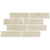 Serenissima Wandtegel Serenissima Promenade 24x40 cm Mos.Bricks Sabbia (Doosinhoud 4 stuks)